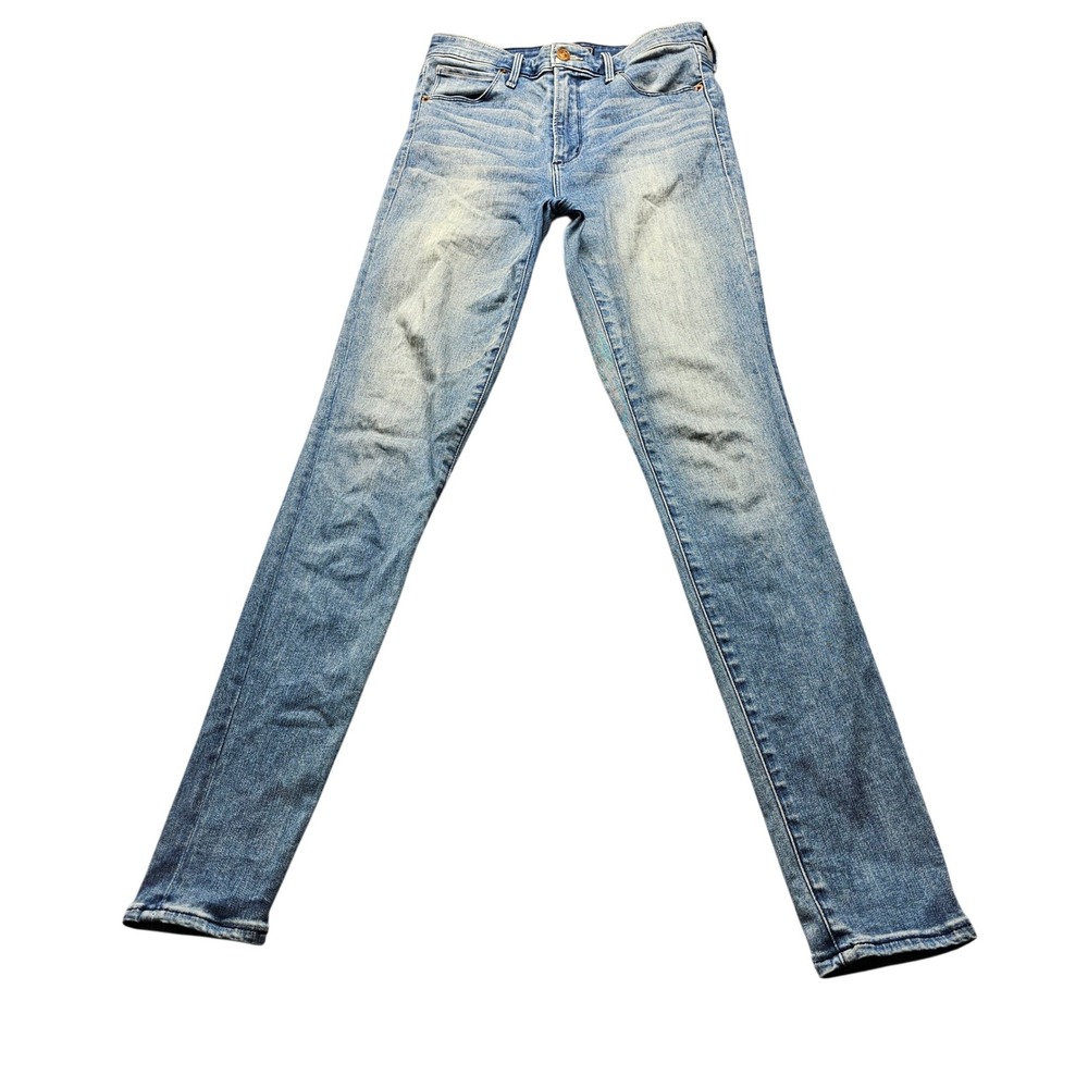 Abercrombie & Fitch Simone High Rise Super Skinny Jeans Womens 27/4L Blue Denim